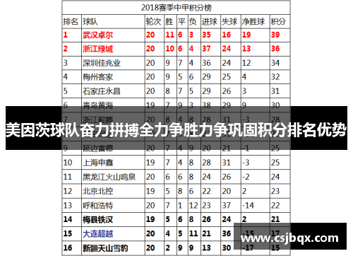 美因茨球队奋力拼搏全力争胜力争巩固积分排名优势